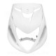 TABLIER AVANT ADAPT. PIAGGIO ZIP 50 2T AIR / 4T LIQUIDE H2O BLANC