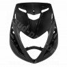 TABLIER AVANT ADAPT. PIAGGIO ZIP 50 2T AIR / 4T LIQUIDE H2O NOIR METAL