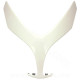 TABLIER AVANT ADAPT. YAMAHA TMAX 500cc 2008-2011 BLANC