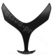 TABLIER AVANT ADAPT. YAMAHA TMAX 500cc 2008-2011 NOIR BRILLANT