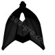 TABLIER AVANT ADAPT. YAMAHA  TMAX 530cc 2012-2014 NOIR BRILLANT