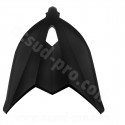 TABLIER AVANT ADAPT. YAMAHA TMAX 530cc 2012-2014 NOIR MAT