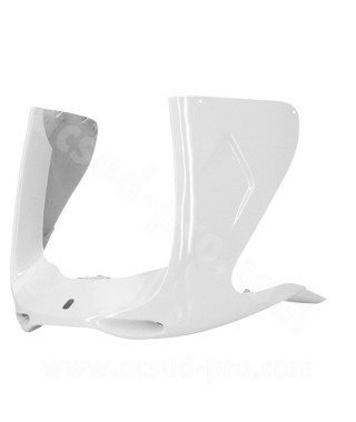 TABLIER AVANT INFERIEUR ADAPT. YAMAHA NITRO / AEROX BLANC (BAS DE CAISSE)