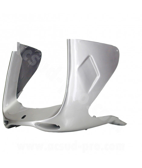 TABLIER AVANT INFERIEUR ADAPT. YAMAHA NITRO / AEROX GRIS METAL (BAS DE CAISSE)