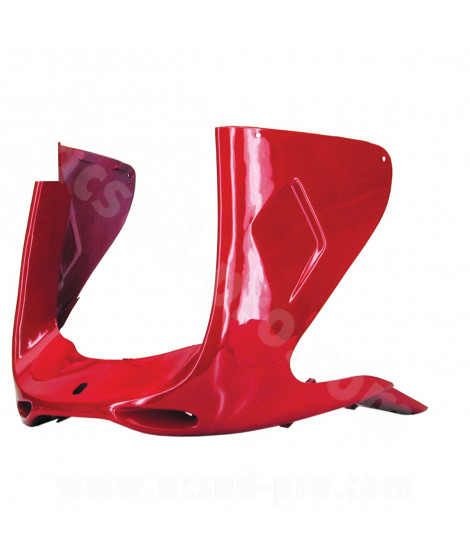 TABLIER AVANT INFERIEUR ADAPT. YAMAHA NITRO / AEROX ROUGE SCUDERIA (BAS DE CAISSE)