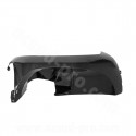 TABLIER AVANT INFERIEUR GAUCHE ADAPT. MBK 50 OVETTO 2008-2010 /  YAMAHA 50 NEOS 2008-2010  NOIR METAL