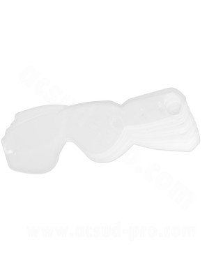 TEAR OFF POUR LUNETTE 3301 (SACHET DE X10)