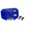 TETE DE FOURCHE ENDURO BI HALOGENE CROSS BLEU  *