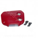 TETE DE FOURCHE ENDURO BI HALOGENE CROSS ROUGE *