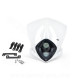 TETE DE FOURCHE ENDURO BI HALOGENE DUKE BLANC *