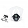 TETE DE FOURCHE ENDURO BI HALOGENE DUKE BLANC *