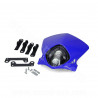 TETE DE FOURCHE ENDURO BI HALOGENE DUKE BLEU  *