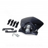 TETE DE FOURCHE ENDURO BI HALOGENE DUKE IMIT CARBONE YM3241 *