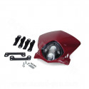 TETE DE FOURCHE ENDURO BI HALOGENE DUKE ROUGE YM3241 *