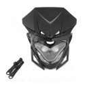 TETE DE FOURCHE ENDURO BI HALOGENE + LEDS WINTERBEE TYPE R8 NOIR *