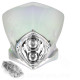 TETE DE FOURCHE MOTO DUKE 2X20W TRANSPARENT IRIDIUM *