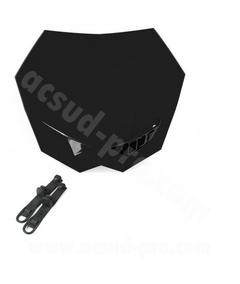 TETE DE FOURCHE NOEND SX  NOIR (LIVREE AVEC FIXATION)
