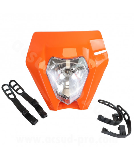 TETE DE FOURCHE TYPE KTM ORANGE*