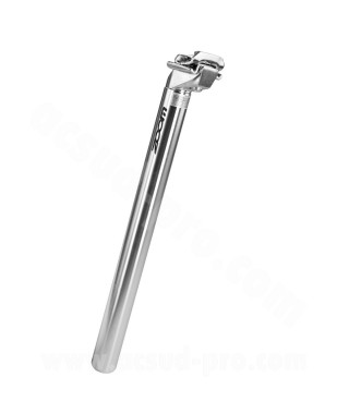 TIGE DE SELLE ACIER Ø28.6X350mm ZOOM RECUL DE 17.5mm