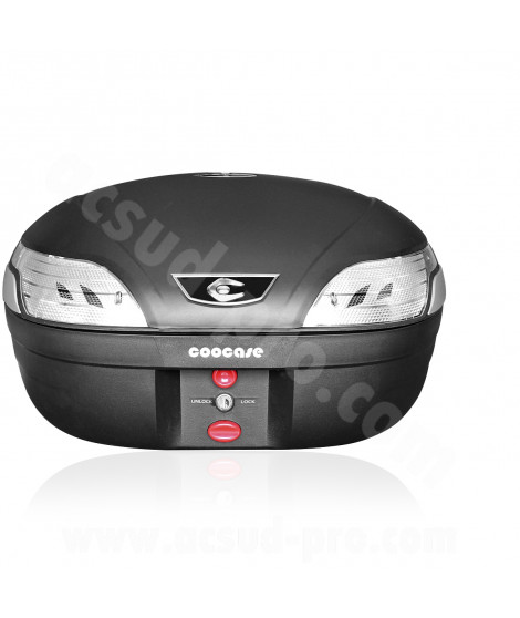 TOP CASE COOCASE ASTRA BASIC S48 LITRES NOIR (LIVRE AVEC PLATINE)