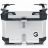 TOP CASE MOTO COOCASE X1 ALUMINIUM SERIES 40 LITRES GRIS (LIVRE AVEC PLATINE)