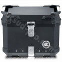 TOP CASE MOTO COOCASE X1 ALUMINIUM SERIES 40 LITRES NOIR (LIVRE AVEC PLATINE)