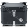 TOP CASE MOTO COOCASE X1 ALUMINIUM SERIES 40 LITRES NOIR (LIVRE AVEC PLATINE)