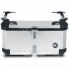 TOP CASE MOTO COOCASE X3 ALUMINIUM SERIES 60 LITRES GRIS (LIVRE AVEC PLATINE)