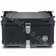 TOP CASE MOTO COOCASE X3 ALUMINIUM SERIES 60 LITRES NOIR (LIVRE AVEC PLATINE)