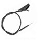 TRANSMISSION EMBRAYAGE MOTO ADAPT. YAMAHA XLIMIT / DT50 R 2003  (CABLE + GAINE)