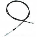 TRANSMISSION FREIN ARRIERE ADAPT. PEUGEOT VIVACITY 2 3 / STREETZONE 2 TEMPS / KISBEE 50CC 2T  (CABLE + GAINE) ( OEM : 777293 )