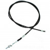 TRANSMISSION FREIN ARRIERE ADAPT. PEUGEOT VIVACITY 2 3 / STREETZONE 2 TEMPS / KISBEE 50CC 2T  (CABLE + GAINE) ( OEM : 777293 )