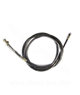 TRANSMISSION FREIN ARRIERE ADAPT. SCOOTER GY6 / PEUGEOT V-CLIC ROUE DE 10 POUCES 192cm (CABLE + GAINE)