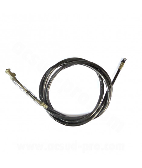 TRANSMISSION FREIN ARRIERE ADAPT. SCOOTER GY6 / PEUGEOT V-CLIC ROUE DE 10 POUCES 192cm (CABLE + GAINE)
