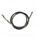 TRANSMISSION FREIN ARRIERE ADAPT. SCOOTER GY6 / PEUGEOT V-CLIC ROUE DE 10 POUCES 192cm (CABLE + GAINE)