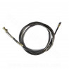 TRANSMISSION FREIN ARRIERE ADAPT. SCOOTER GY6 / PEUGEOT V-CLIC ROUE DE 10 POUCES 192cm (CABLE + GAINE)