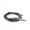 TRANSMISSION FREIN ARRIERE ADAPT. SCOOT GY6 / CPI  / TNT ROMA 12 POUCES (CABLE + GAINE)