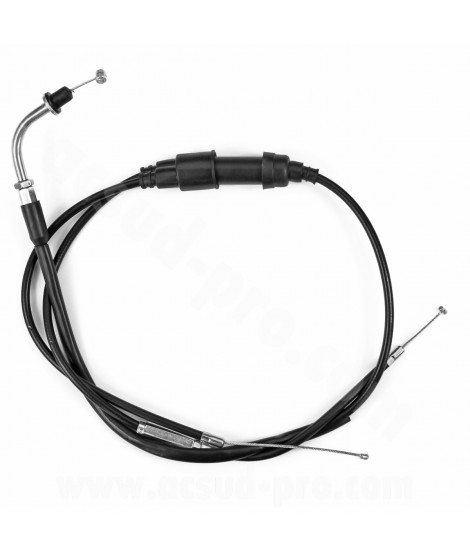 TRANSMISSION GAZ COMPLETE ADAPT. YAMAHA PW 50CC 1981 - (CABLE + GAINE)