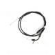 TRANSMISSION GAZ COMPLETE SCOOTER ADAPT. MBK 50 BOOSTER 2004-2017 / YAMAHA 50 BWS 2004-2017  (CABLE + GAINE)