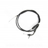 TRANSMISSION GAZ COMPLETE SCOOTER ADAPT. MBK 50 BOOSTER 2004-2017 / YAMAHA 50 BWS 2004-2017  (CABLE + GAINE)
