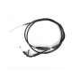 TRANSMISSION GAZ COMPLETE SCOOTER ADAPT. MBK BOOSTER / STUNT / SLIDER / NEXT  1990-2003 (CABLE + GAINE )