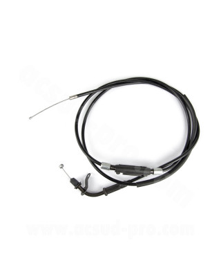 TRANSMISSION GAZ COMPLETE SCOOTER ADAPT. MBK BOOSTER / STUNT / SLIDER / NEXT  1990-2003 (CABLE + GAINE )