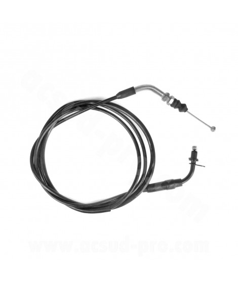 TRANSMISSION GAZ COMPLETE SCOOTER ADAPT. SCOOTER GY6 192CM (CABLE + GAINE)  - (EMBOITE POIGNEE DE GAZ)