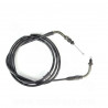 TRANSMISSION GAZ COMPLETE SCOOTER ADAPT. SCOOTER GY6 199CM (CABLE + GAINE) - (VISSE POIGNEE DE GAZ)
