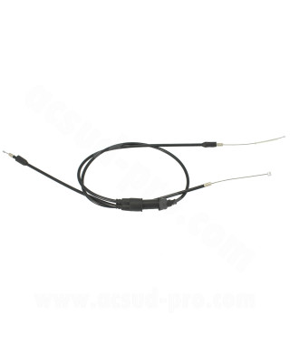 TRANSMISSION GAZ MOTO ADAPT. BETA RR 50cc (CABLE + GAINE) (OEM : 024350010000)