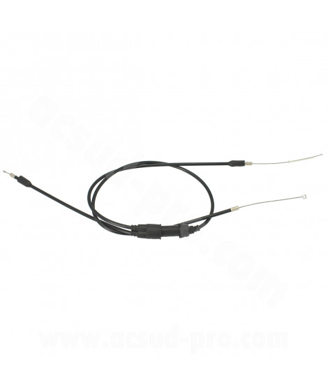 TRANSMISSION GAZ MOTO ADAPT. BETA RR 50cc (CABLE + GAINE) (OEM : 024350010000)