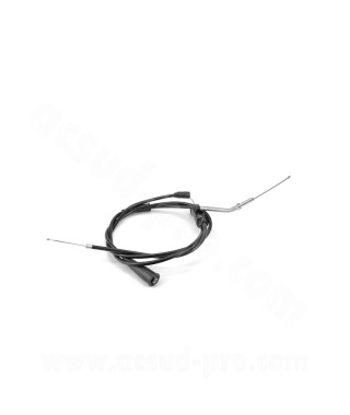 TRANSMISSION GAZ MOTO ADAPT. DERBI SENDA 2000-2008 EURO 2 (CABLE + GAINE)