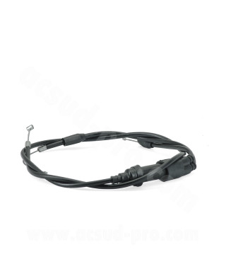 TRANSMISSION GAZ MOTO ADAPT. PEUGEOT XP6 (753490+753918) (CABLE + GAINE)