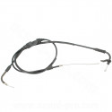 TRANSMISSION GAZ MOTO ADAPT. RIEJU MRT 50cc 2009-2020  (CABLE + GAINE) (OEM : 0 / 000.550.5005)