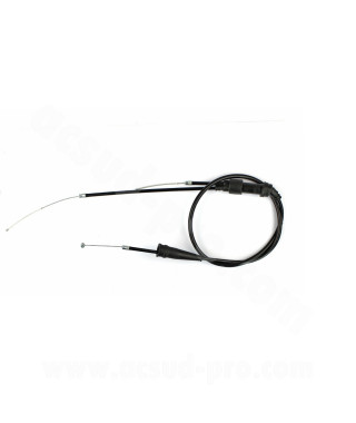 TRANSMISSION GAZ MOTO ADAPT. YAMAHA XLIMIT 50cc / DT50R A PARTIR DE 2008  (CABLE + GAINE)